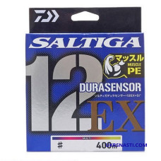 Шнур Daiwa UVF PE Saltiga Dura Sensor 12EX+SI3 5C размотка 400м разноцветный